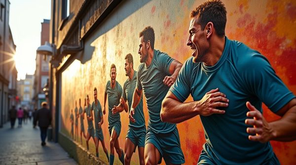 Les affiches rugby : art mural qui transcende la passion du jeu